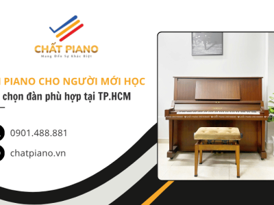 Đàn piano cho người mới học – Cách chọn đàn phù hợp tại TP.HCM