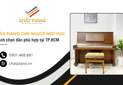 Đàn piano cho người mới học – Cách chọn đàn phù hợp tại TP.HCM